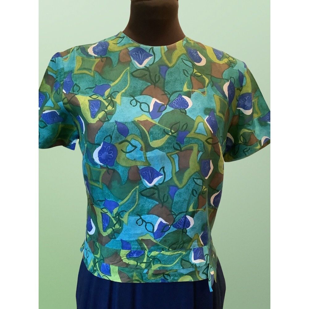 Vintage Blouse Elite Top Sz 12